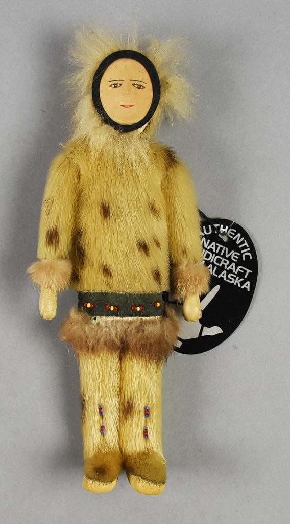 Vintage Authentic Native Handicraft Inuit Figure-Alaska (1 of 4)