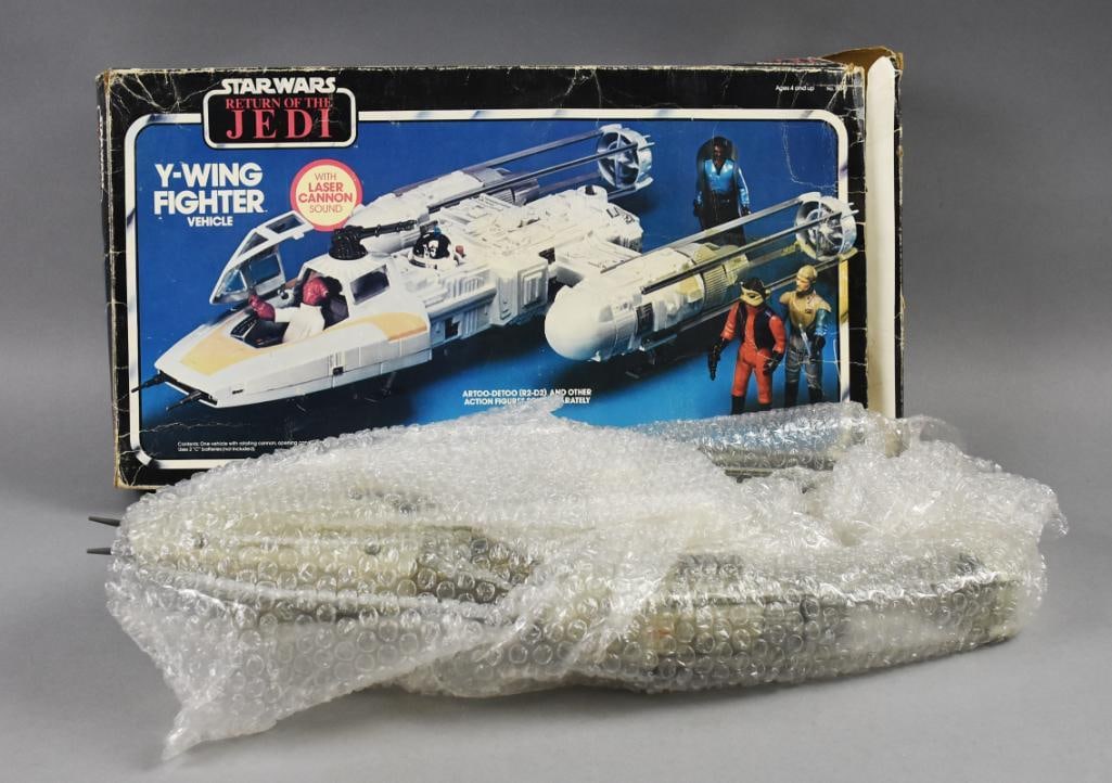 1983 Kenner Star Wars Y-Wing Fighter Vehicle-MIB-NOS (1 of 5)