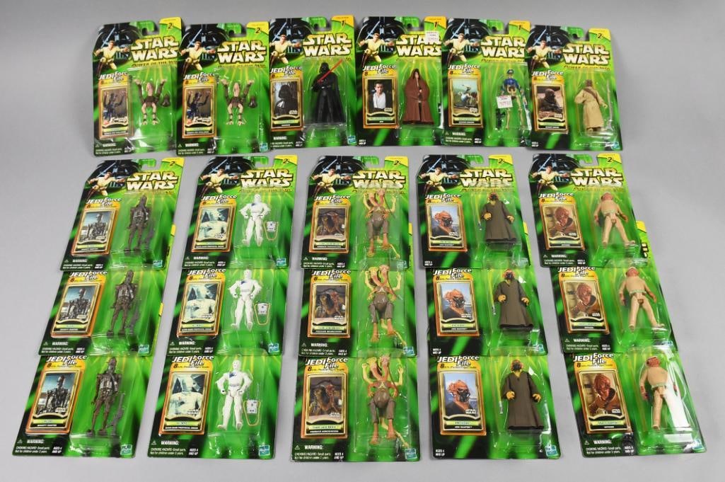 (21) 2000 Hasbro Star Wars ROTJ Action Figures-MOC-NOS (1 of 3)