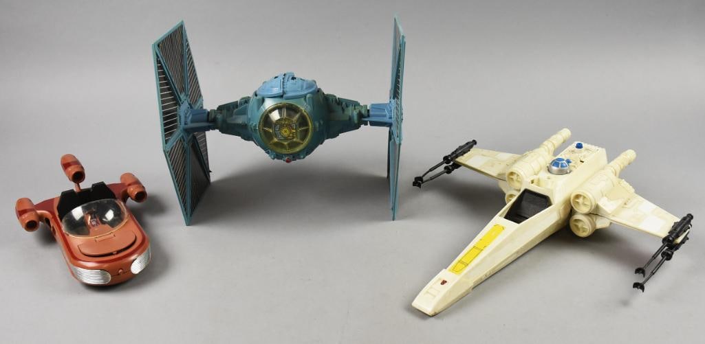 (3) 1978 Kenner General Mills Star Wars Ships (1 of 4)