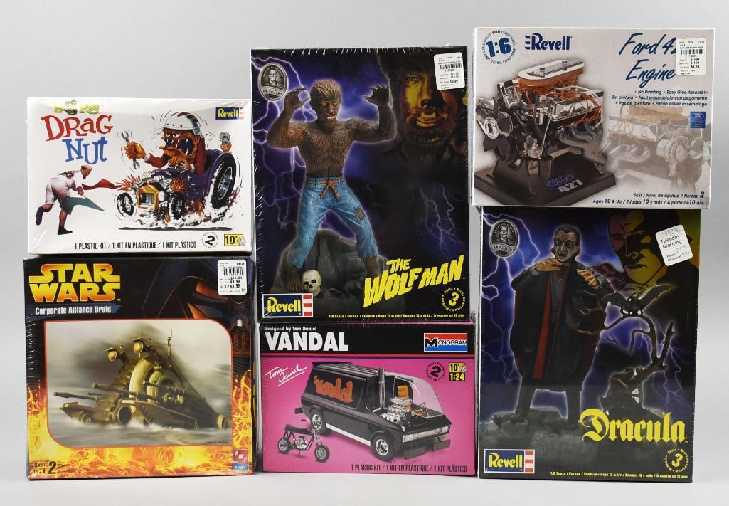 (6) 2000s Revell/Monogram/AMT Model Assortment-MIB-NOS (1 of 3)