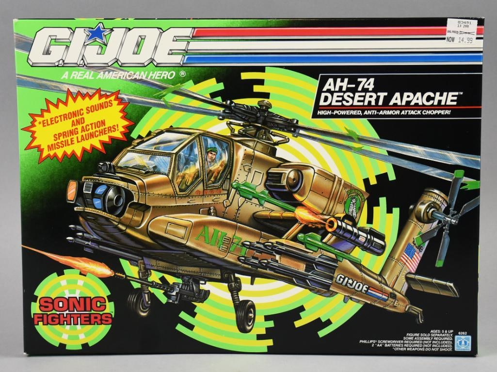 1991 GI Joe AH-74 Desert Apache, Factory Sealed-MIB-NOS (1 of 5)