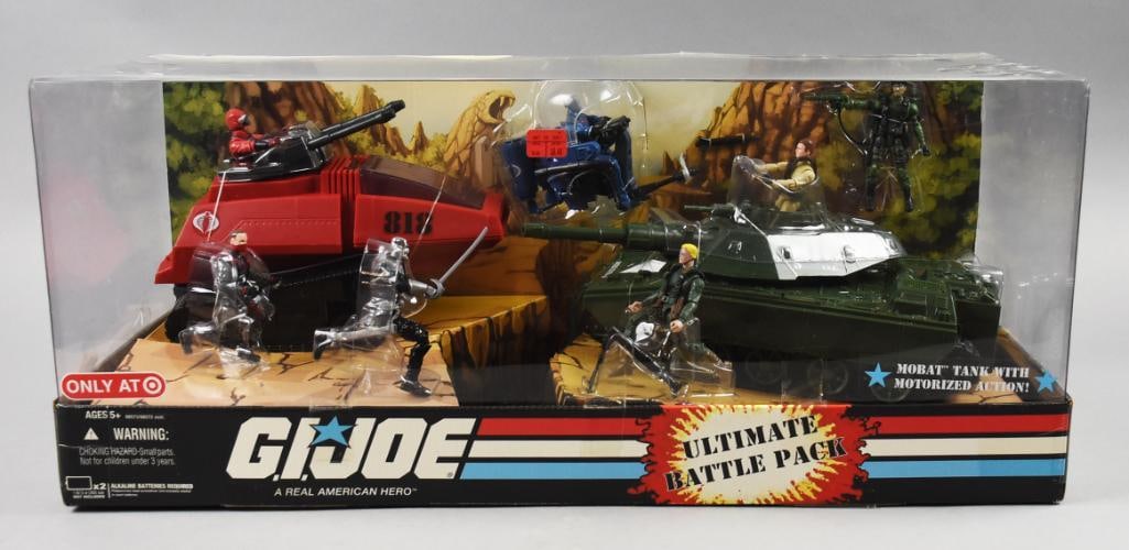 2008 Hasbro GI Joe Ultimate Battle Pack Play Set-MIB-NOS (1 of 3)