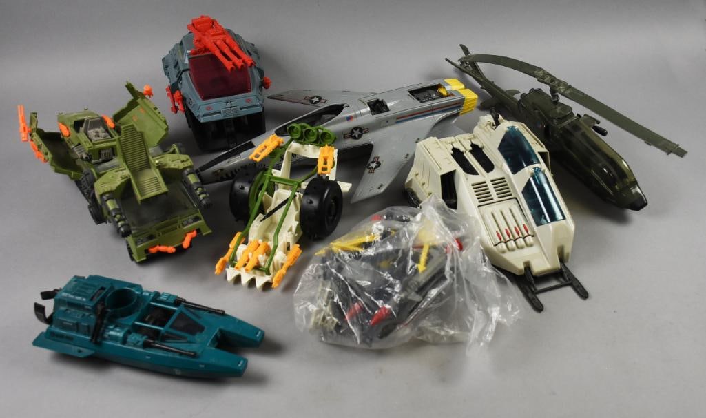 1980s Hasbro GI Joe Assorted Military Vehicles (1 of 7)