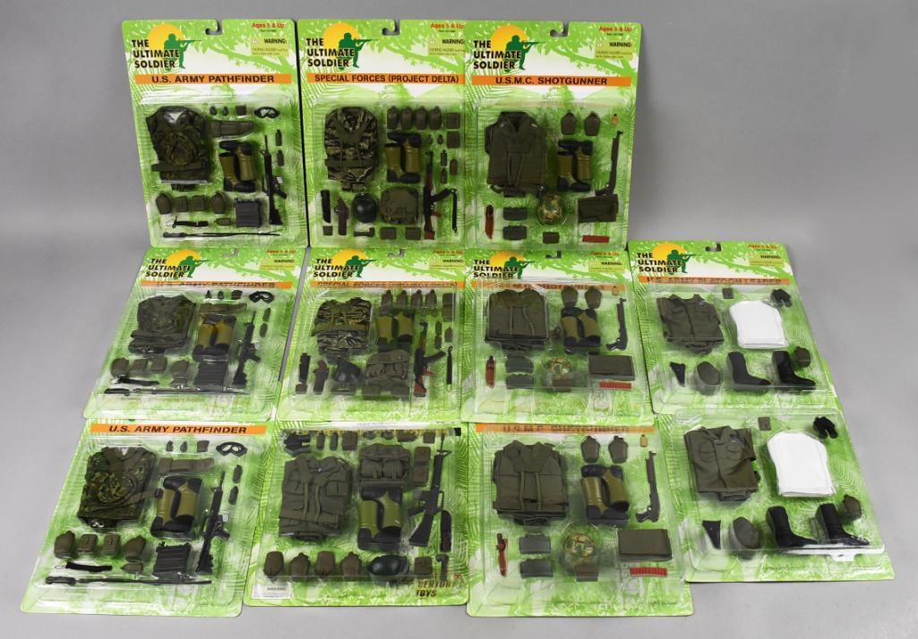 (11) 1997 21st C Toys Ultimate Soldier Uniforms 1:6 MOC-NOS (1 of 4)