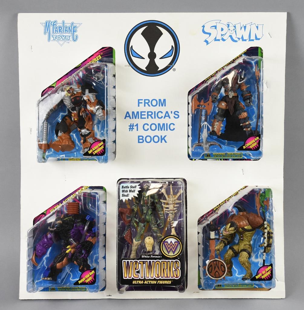 c1995 McFarlane Spawn Action Figures Store Display (1 of 4)