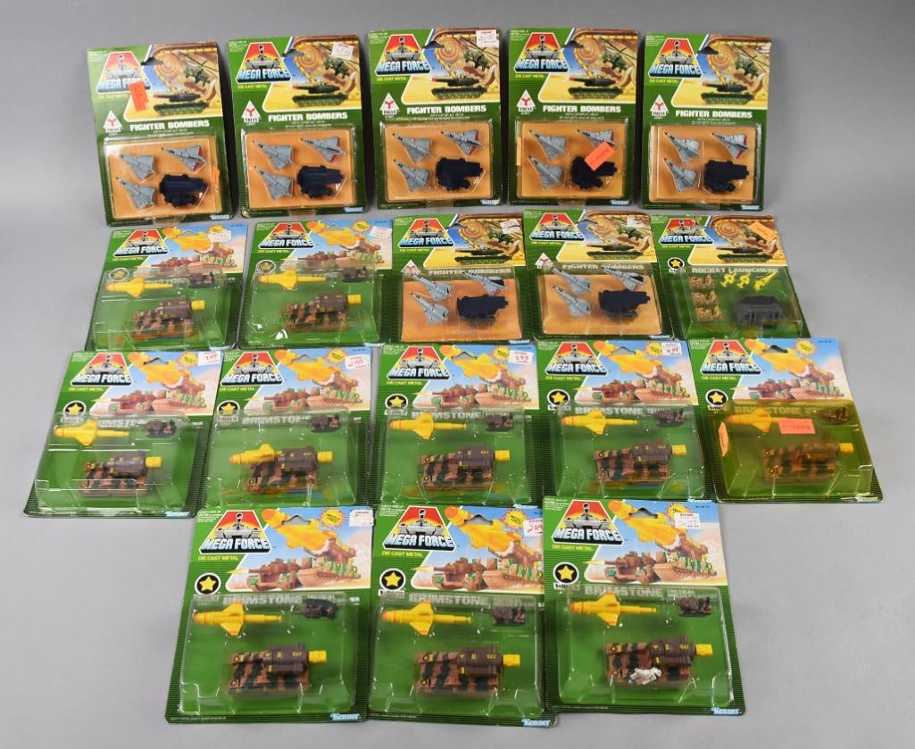 (18) 1989 Kenner Mega Force-Brimstone & Bombers-MOC-NOS (1 of 3)