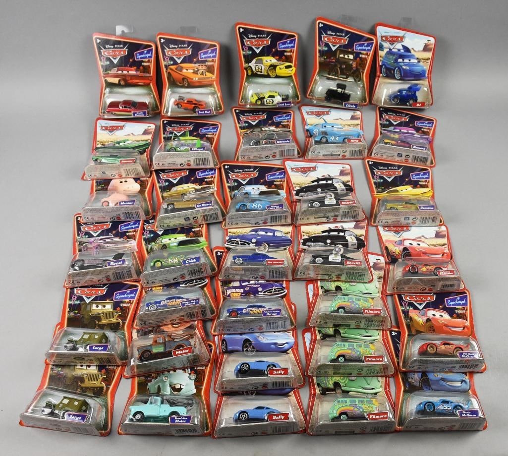 (33) 2005 Mattel Disney Pix Cars Supercharged - MOC - NOS (1 of 3)