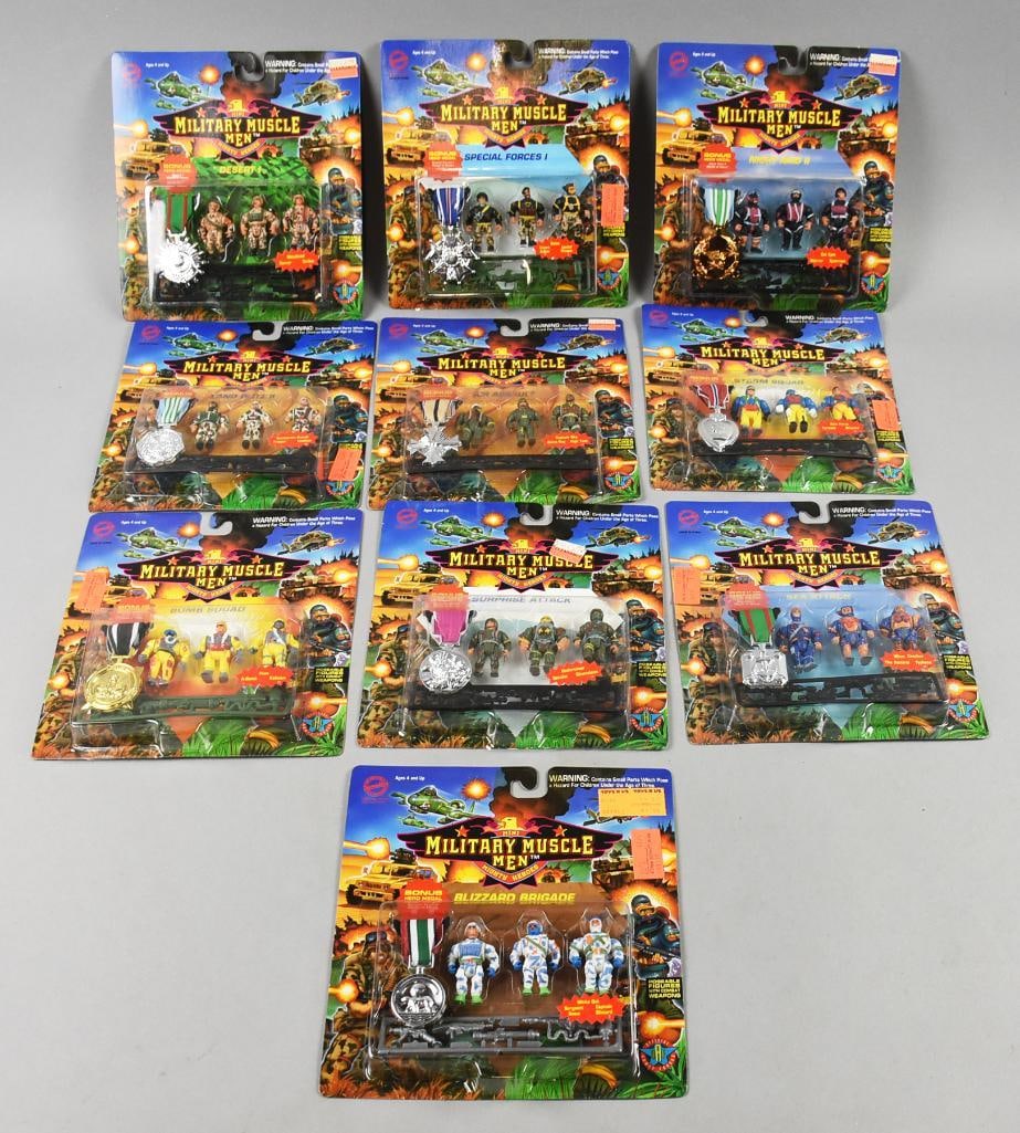 (10) 1993 San Francisco Toymakers Military Muscle Men-NOS (1 of 3)