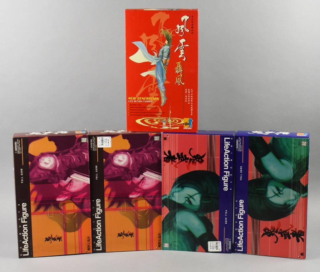 (5) 1999, 2002 Dragon Models Live Action Figures 1:6-MIB-NOS (1 of 5)