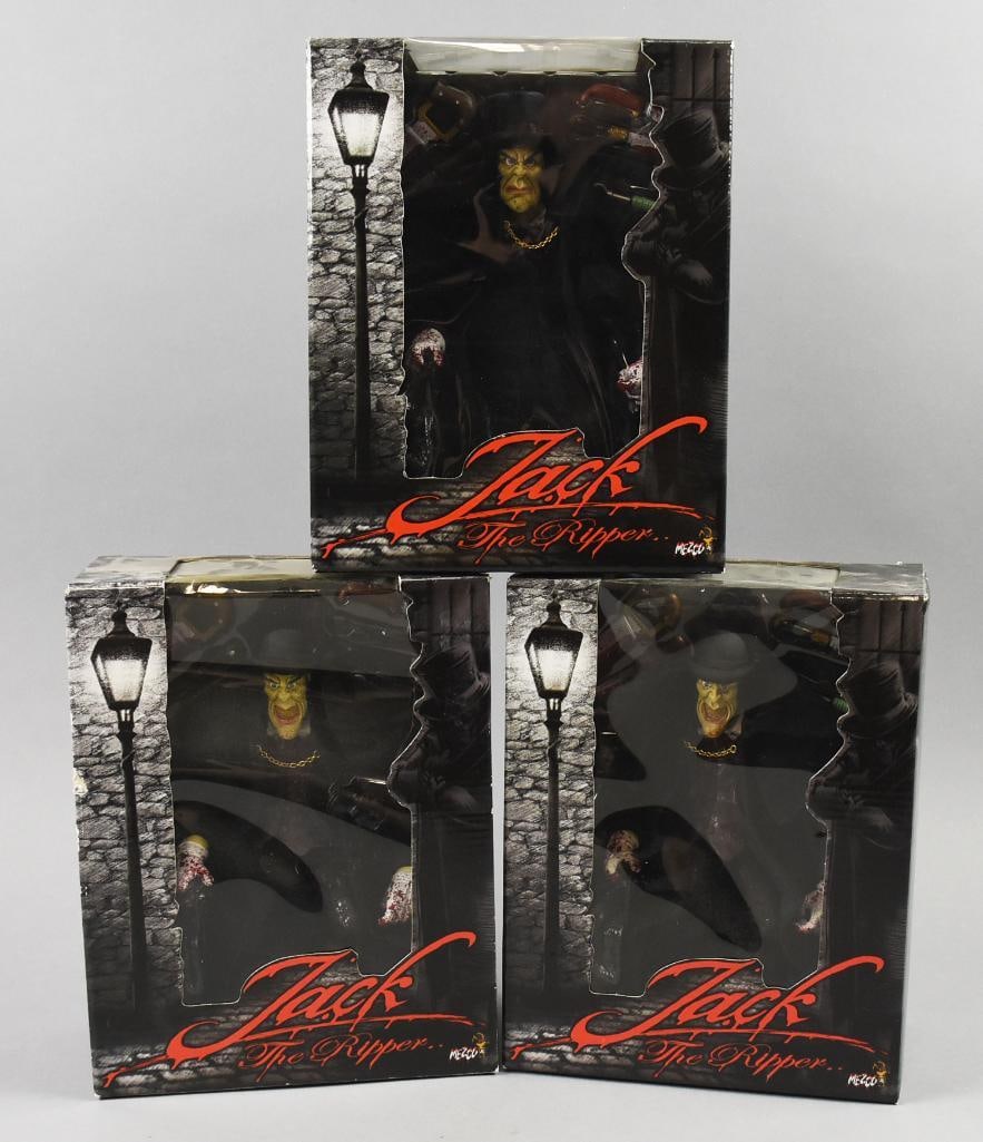 (3) 2004 Mezco Jack the Ripper Action Figure Dolls-MIB-NOS (1 of 4)