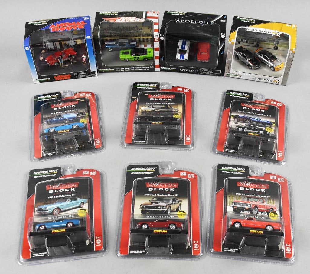 (10) 2010 Greenlight Auction Block & More Die-Cast-MIP-NOS (1 of 4)