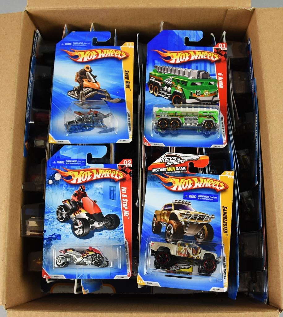 (129) 2000s Mattel Hot Wheels Unsorted Assortment-MOC-NOS (1 of 3)