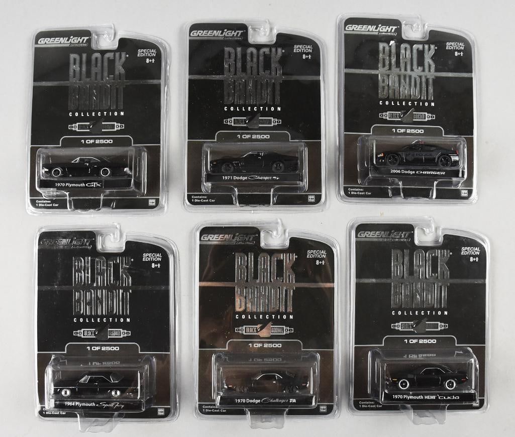 (6) 2010 Greenlight Black Bandit Die-Cast - MOC-NOS (1 of 3)