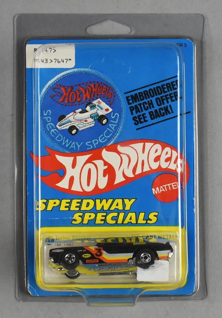 1977 Mattel Hot Wheels Torino Stocker w/ Patch Unpunched-NOS (1 of 4)