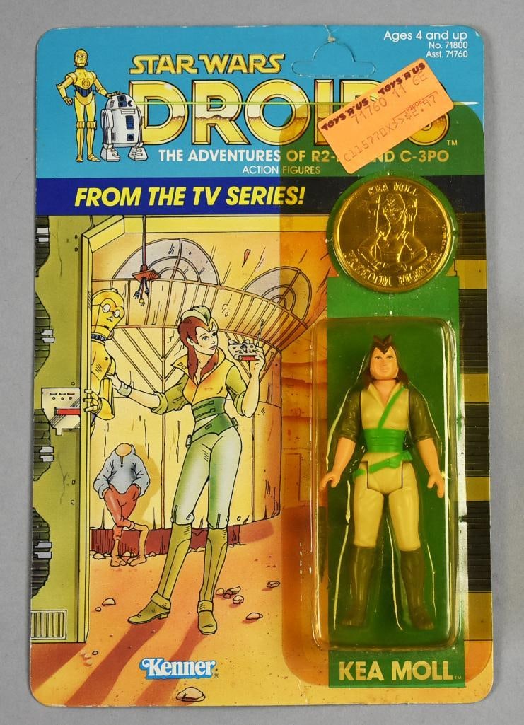 1985 Kenner Kea Moll w/ Token Droids TV Series-MOC-NOS (1 of 5)