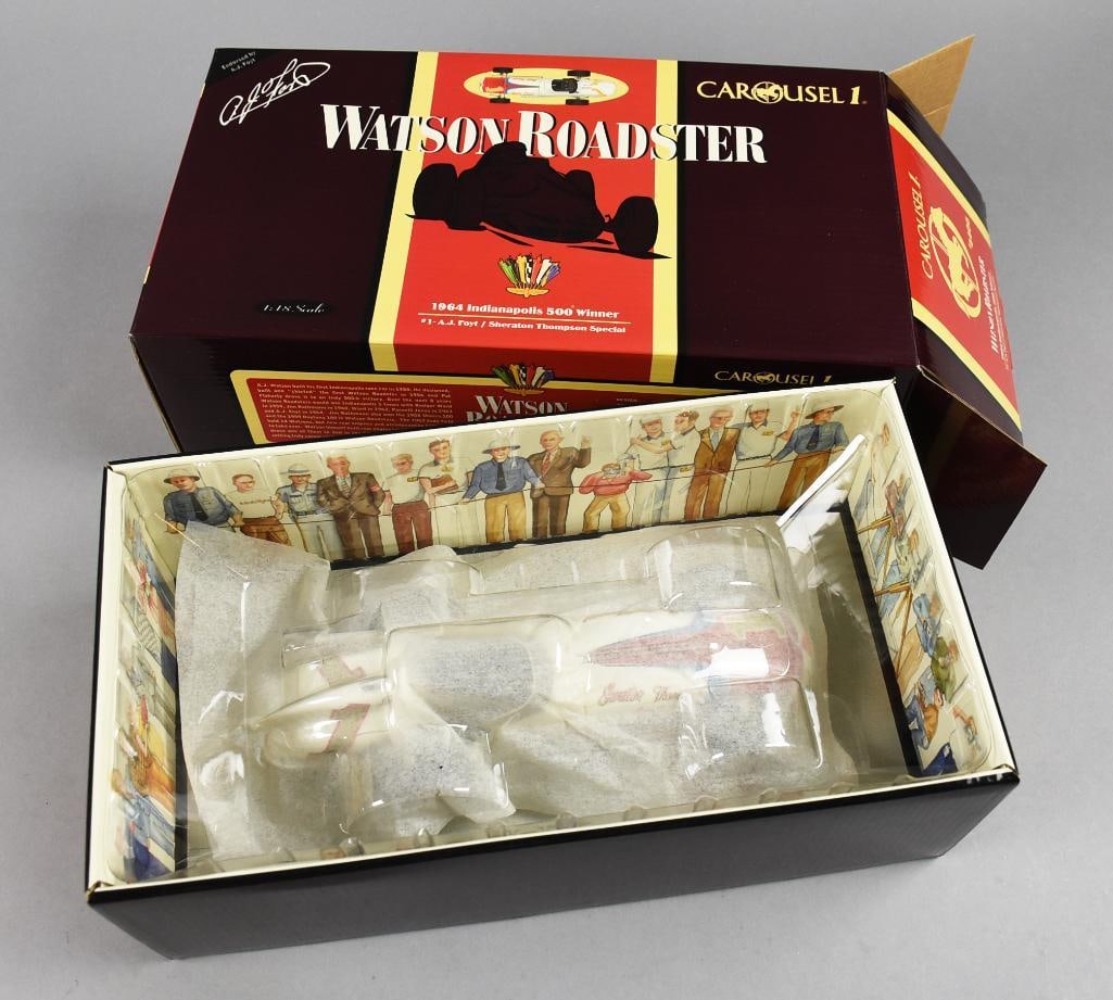 2000 Carousel 1 Watson 1:18 Roadster 1964 Indy 500, Foyt-MIB-NOS (1 of 5)