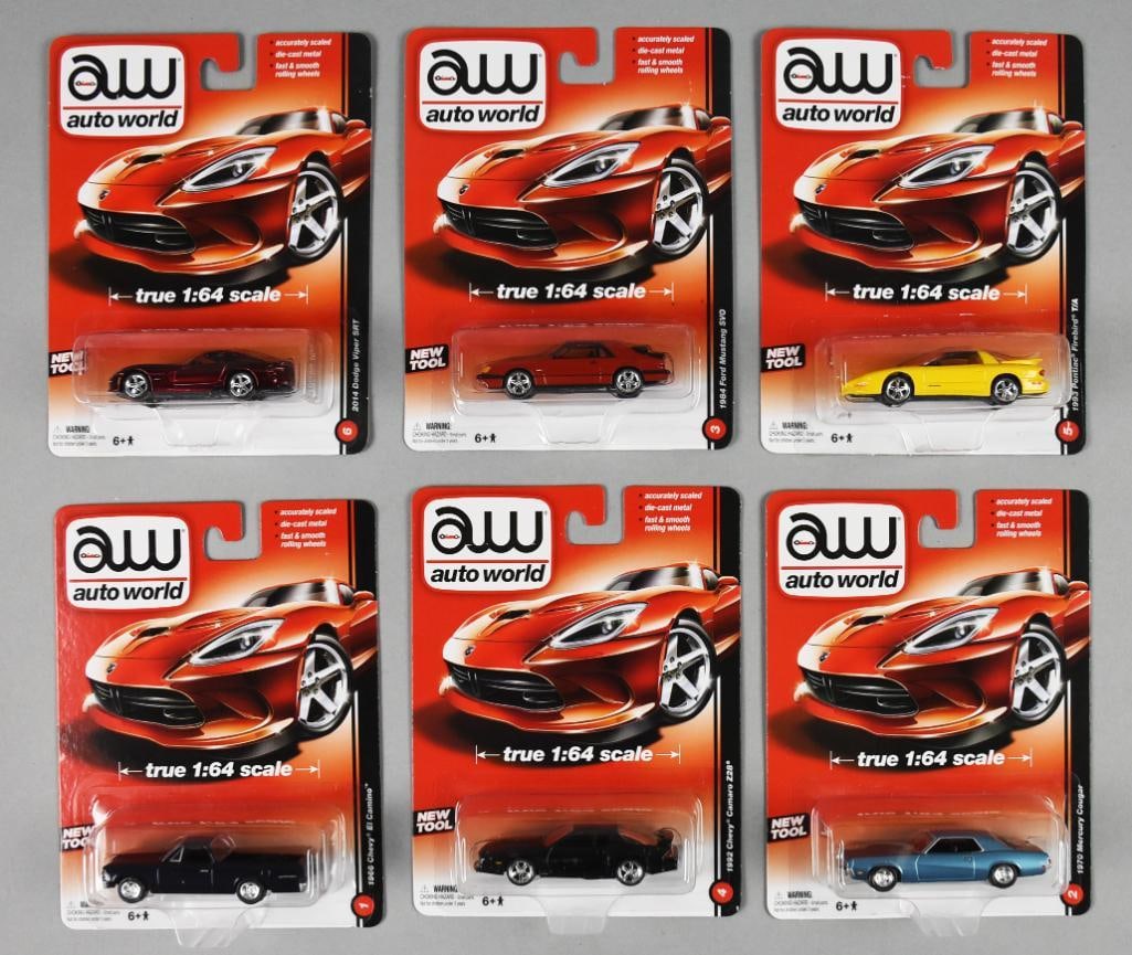 (6) 2013 Auto World Die-Cast Deluxe-Orig Factory Case-NOS (1 of 4)