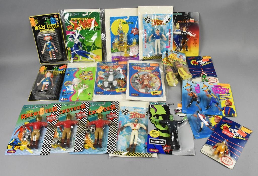 (20) Assortment, Bend'Ems, Bendables & More - MOC-NOS (1 of 3)