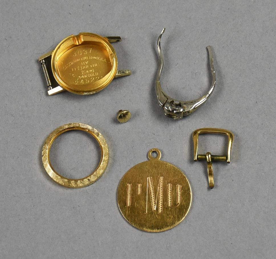 Misc Vintage Scrap Gold 7.7g and Platinum 1.6g (1 of 10)