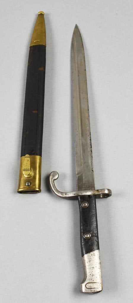 Vintage German Weyersberg Kirschbaum Bayonet & Scabbard (1 of 8)