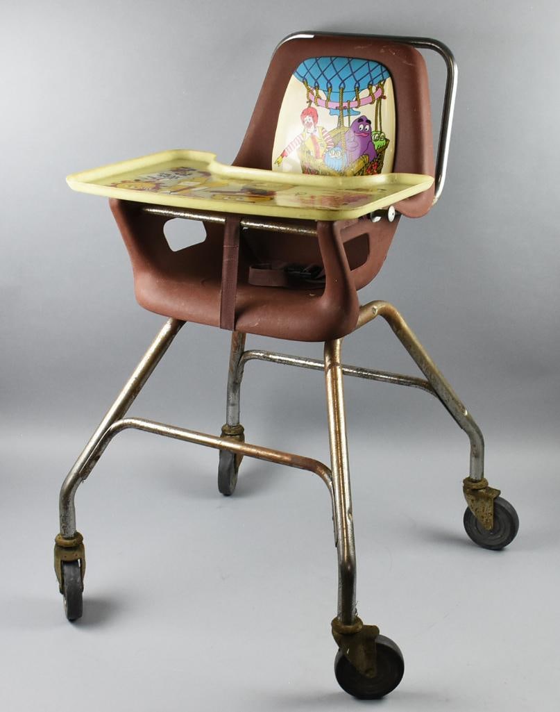 1986 McDonald's Ronald McDonald Hot Air Balloon Highchair (1 of 19)