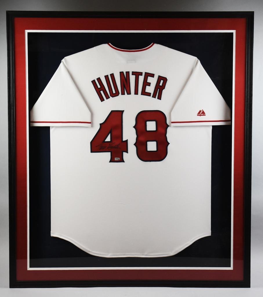 Anaheim Angels Torii Hunter Signed Jersey, Team LOA (1 of 6)