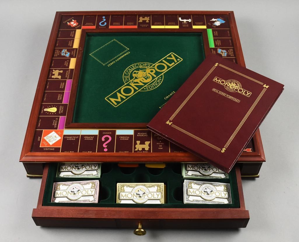 Franklin Mint Monopoly Collector's Edition Board Game (1 of 5)