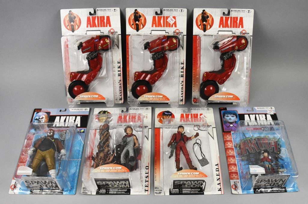 (7) 2000-01 McFarlane Akira Series Action Figures-MOC-NOS (1 of 2)