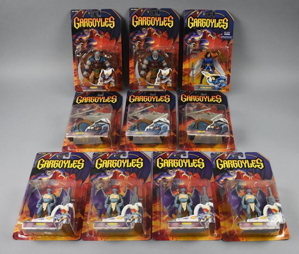 (10) 1995 Kenner Gargoyles Action Figures-MOC-NOS (1 of 3)