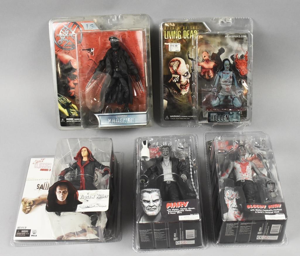 (5) 2000s Mezco & Neca Sin City & More Action Figs-MIP-NOS (1 of 2)