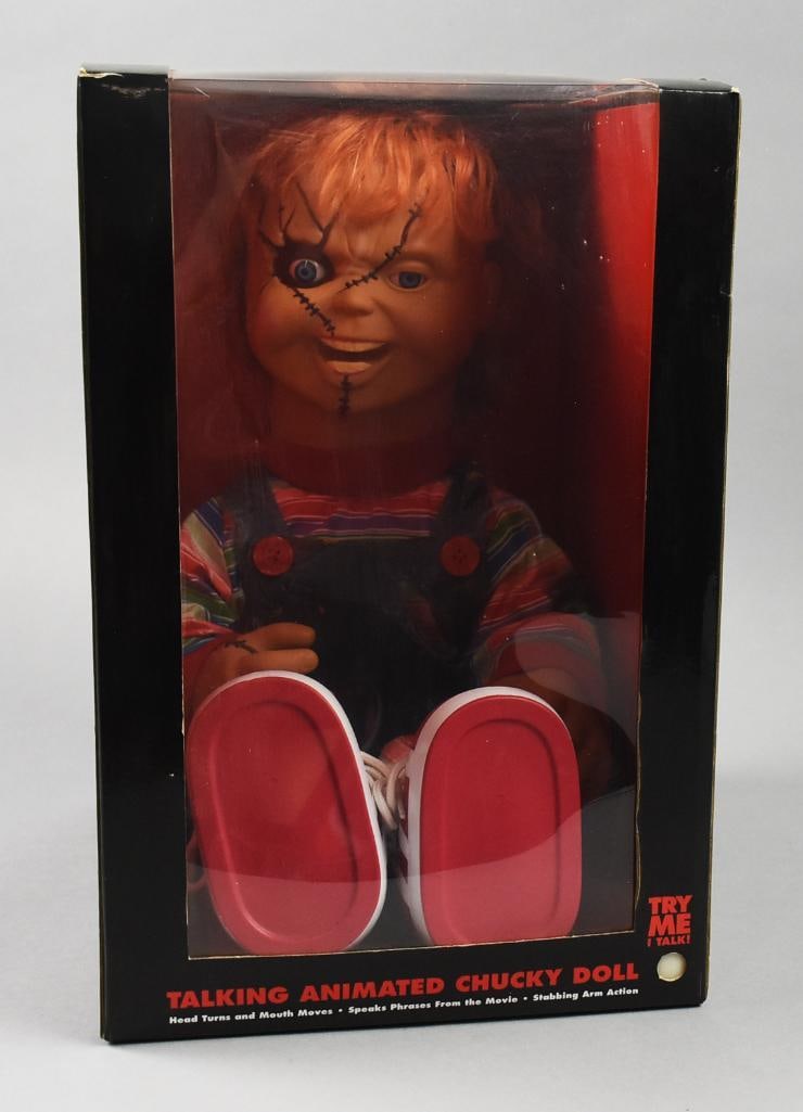 2015 Bride of Chucky Talking Animated Chucky Doll-MIB-NOS (1 of 4)