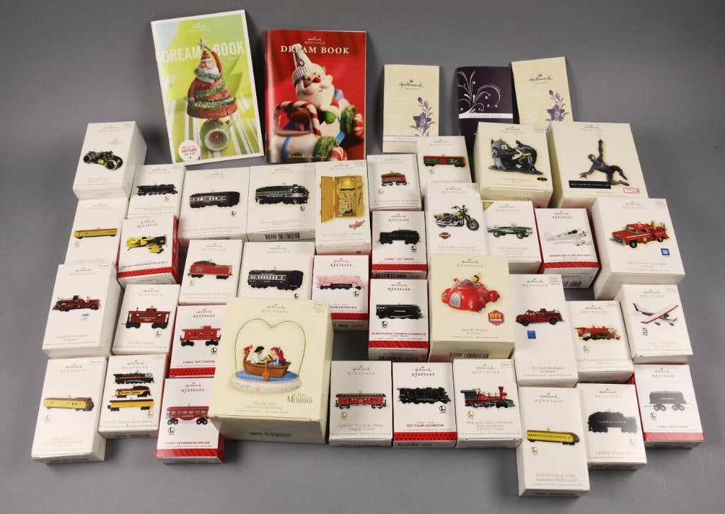 2000s Hallmark Keepsake Christmas Ornaments & Books-MIB (1 of 2)