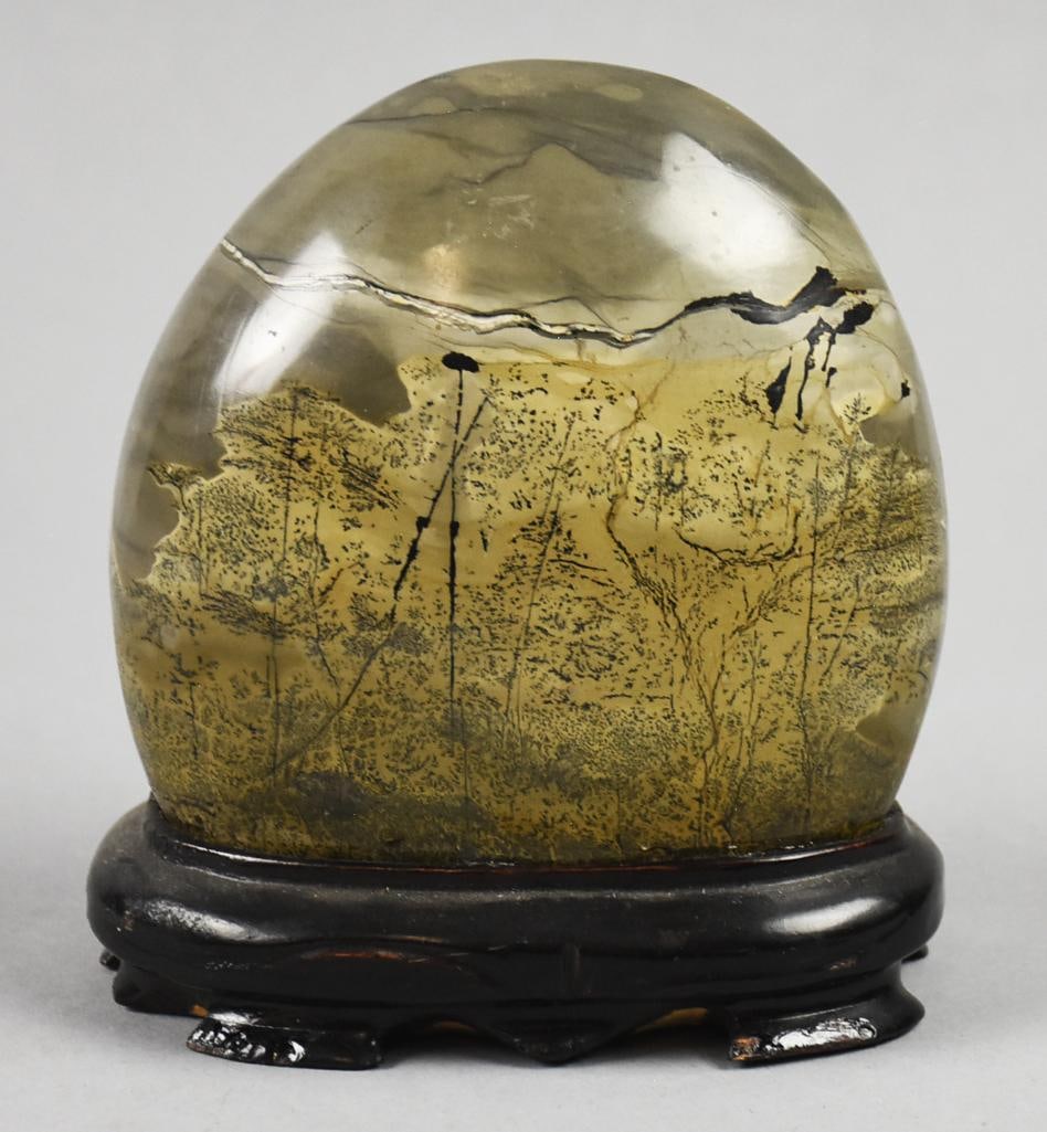 Antique Chinese Natural Landscape Viewing Stone (1 of 8)