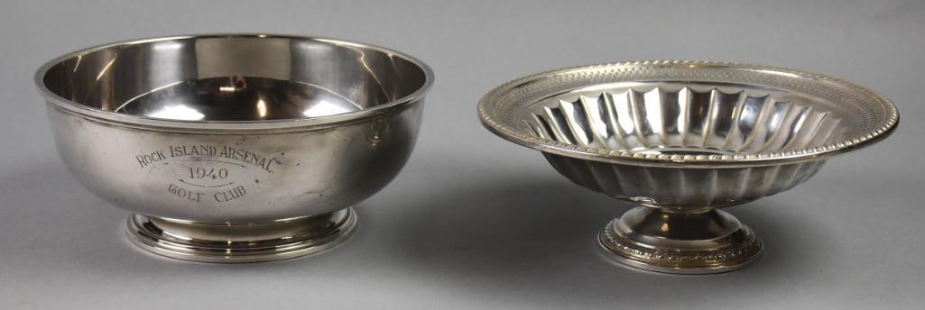 Vintage S. Kirk & Son PLUS Sterling Trophy Bowls (1 of 8)