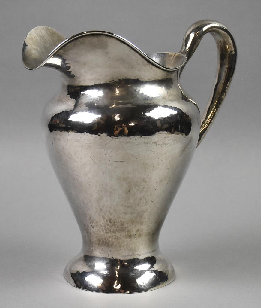 Clemens Friedell (1872-1963) Hand Wrought Sterling Pitcher (1 of 7)