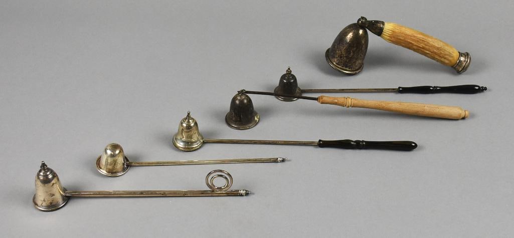 Misc Assortment Vintage Sterling Candle Snuffers (1 of 7)