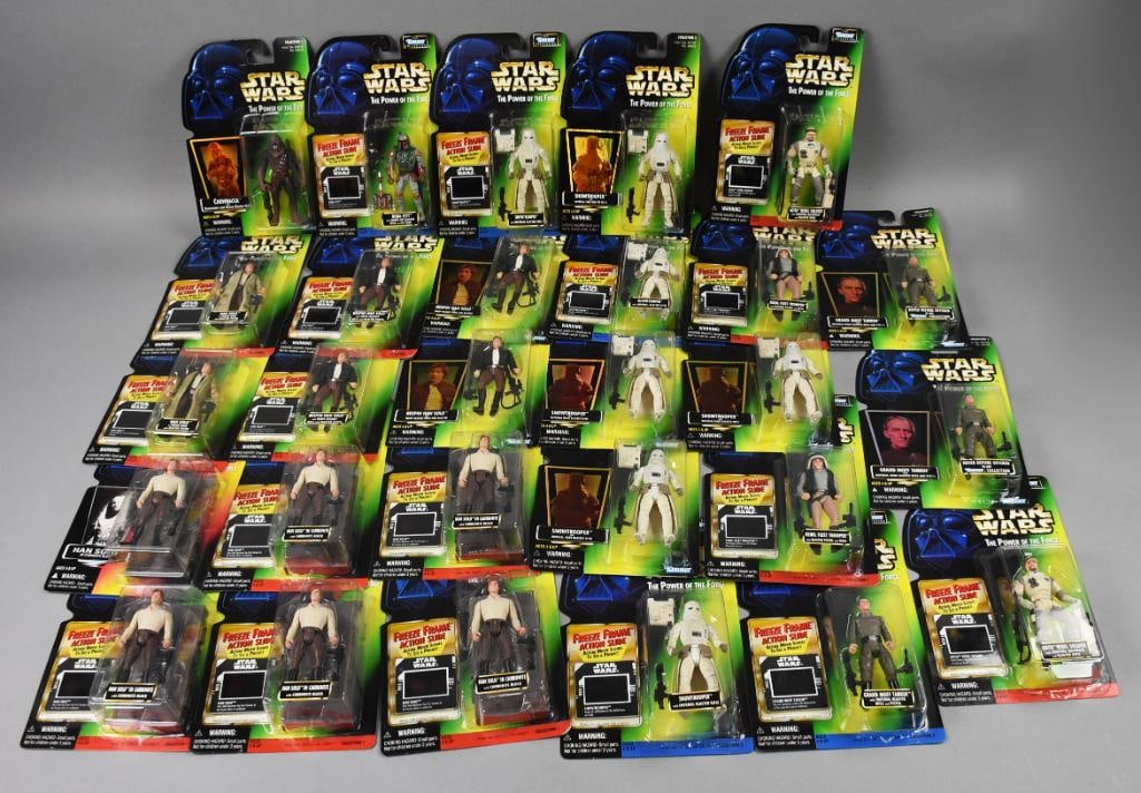 1997 Kenner Star Wars Power of the Force Action Figs-MOC-NOS (1 of 3)