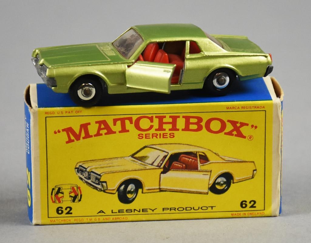 1968 Lesney Matchbox Mercury Cougar-Mint in Box (1 of 5)