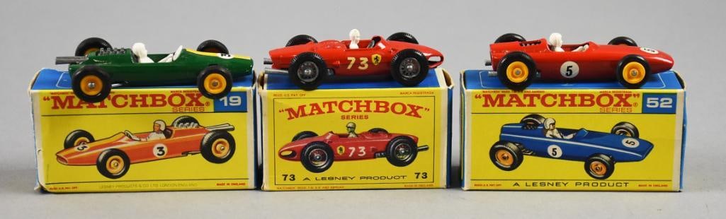 1965-66 Lesney Matchbox Racing Car Die-Casts-Original Boxes (1 of 6)