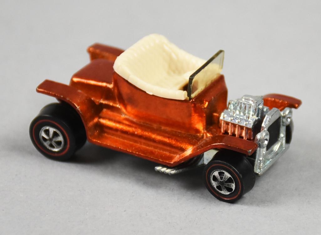 1968 Mattel Hot Wheels RedLine Hot Heap: Lot is a 1968 Mattel Hot Wheels Hot Heap - RedLine. Comes with plastic protective packaging. Single owner collection from the largest toy collector on the West Coast.