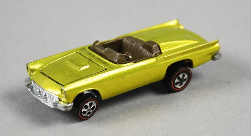 1968 Mattel Hot Wheels Classic '57 'Bird Redline Die-Cast: Lot is a 1968 Mattel Hot Wheels Classic '57 'Bird Redline Die-Cast. Single owner collection from the largest toy collector on the west coast.