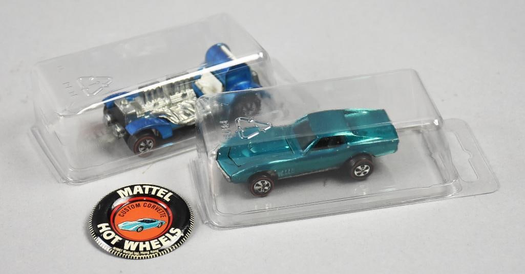 1967, 1970 Mattel Hot Wheels RedLine Corvette-Special Delivery (1 of 6)