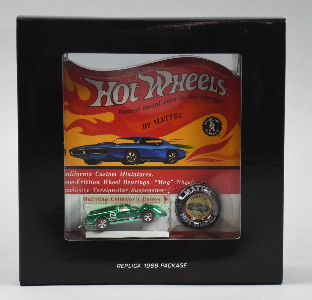 2015 Hot Wheels Ford J Car-1968 Replica Package-RLC-NOS (1 of 4)