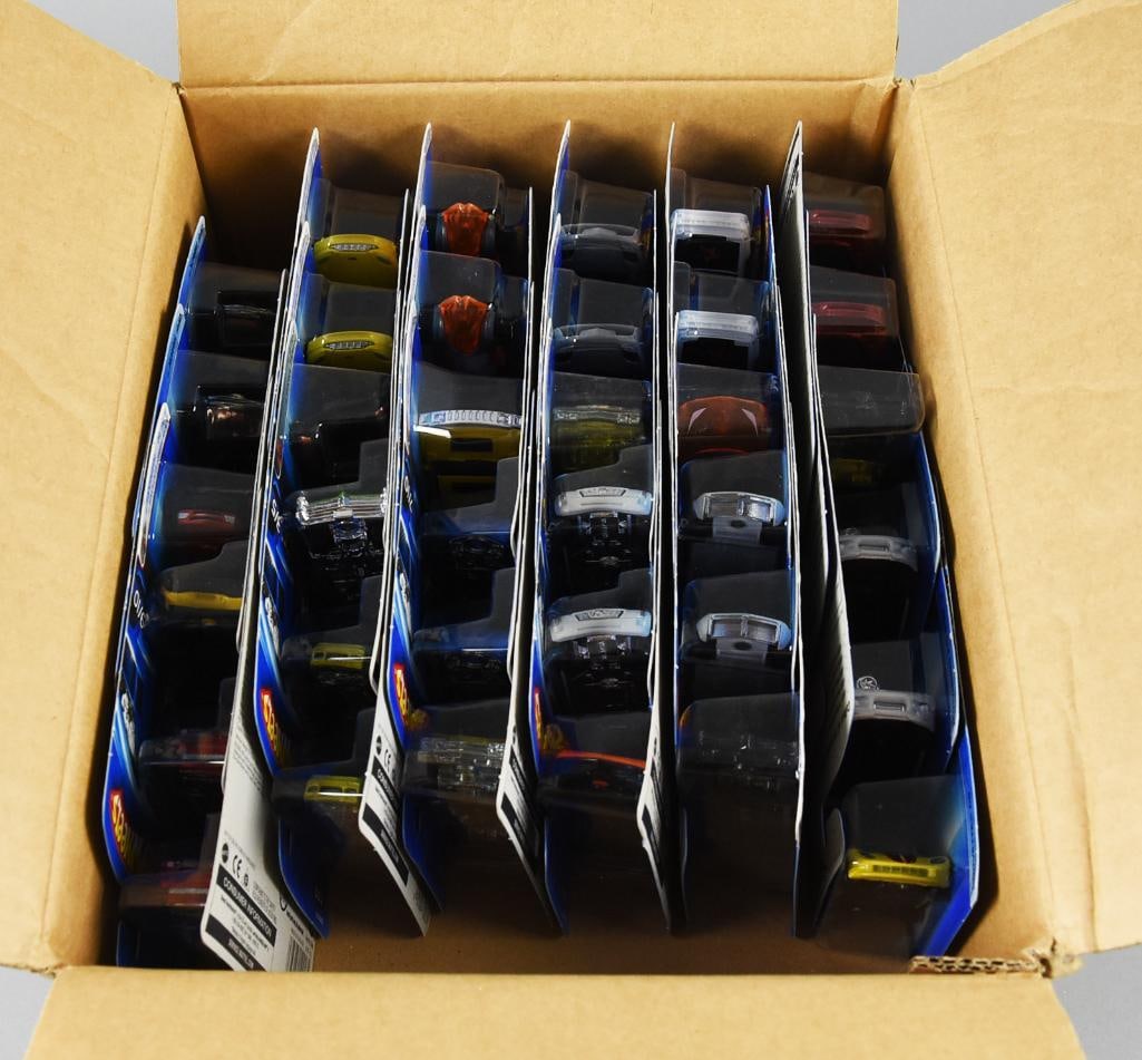 72 Mattel Hot Wheels Factory Case - Mint, New Old Stock: Lot is a 2005 Mattel Hot Wheels Factory Case - Mint, New Old Stock. All 72 cars present. Single owner collection from the largest toy collector on the West Coast.