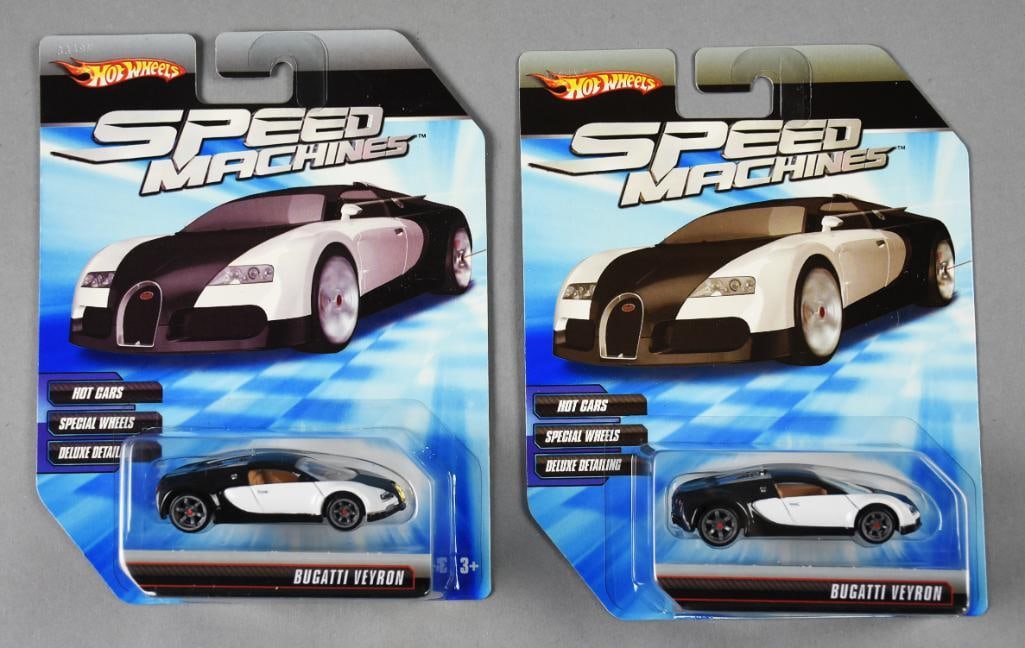 2009 Mattel Hot Wheels Speed Machines-Bugatti Veyron-NOS (1 of 3)