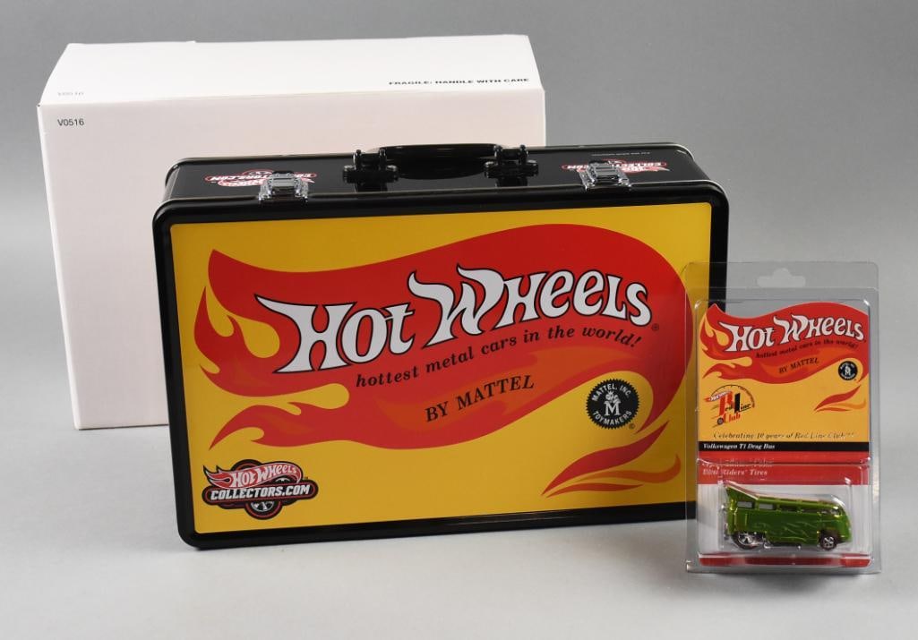2011 Mattel Hot Wheels Convention RLC Car & Tin Case-MIP-NOS (1 of 9)