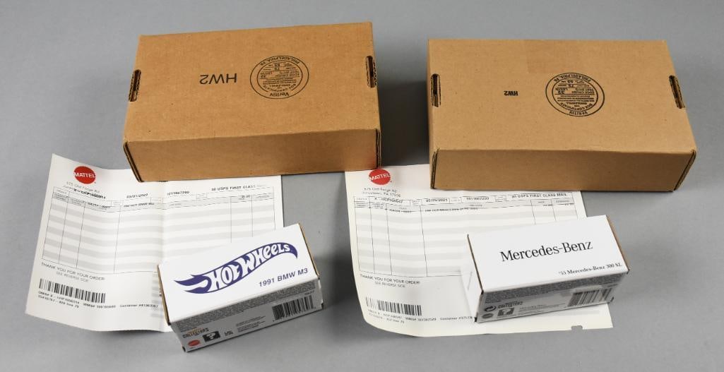 2020-21 Mattel Hot Wheels RLC Mercedes & BMW-MIB-NOS (1 of 3)