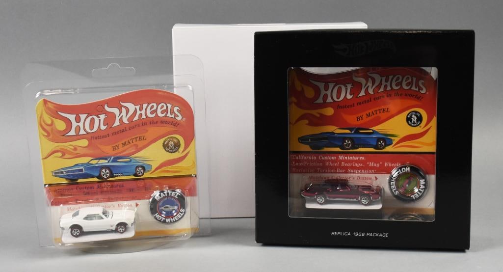 2000s Mattel Hot Wheels Custom Camaro & El Dorado RED LINE (1 of 5)