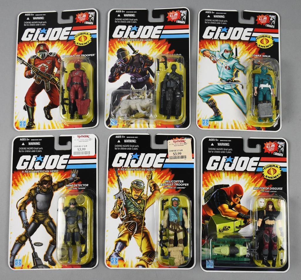 (6) 2008 Hasbro GI Joe Action Figures-MOC-NOS (1 of 2)